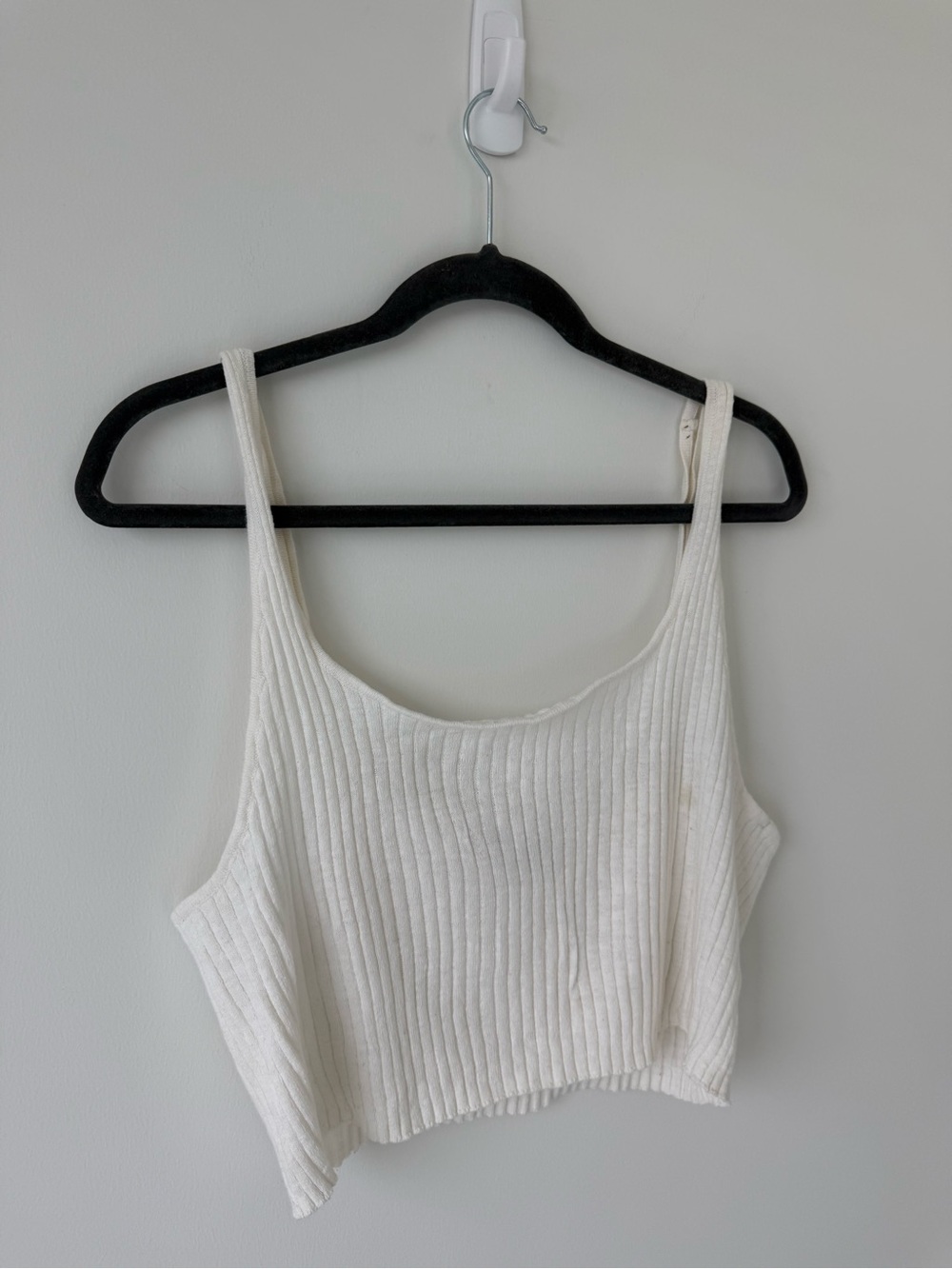 Free People beach ribbed cropped tank part of a set